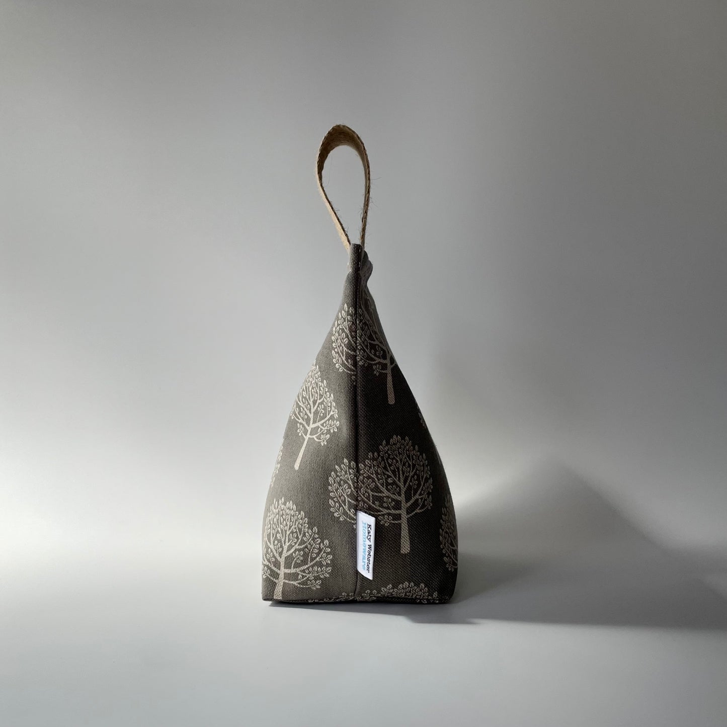 Grey Mulberry Fabric Doorstop