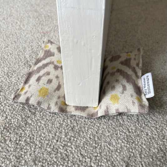 Soft Door Wedge (Taupe Ikat)