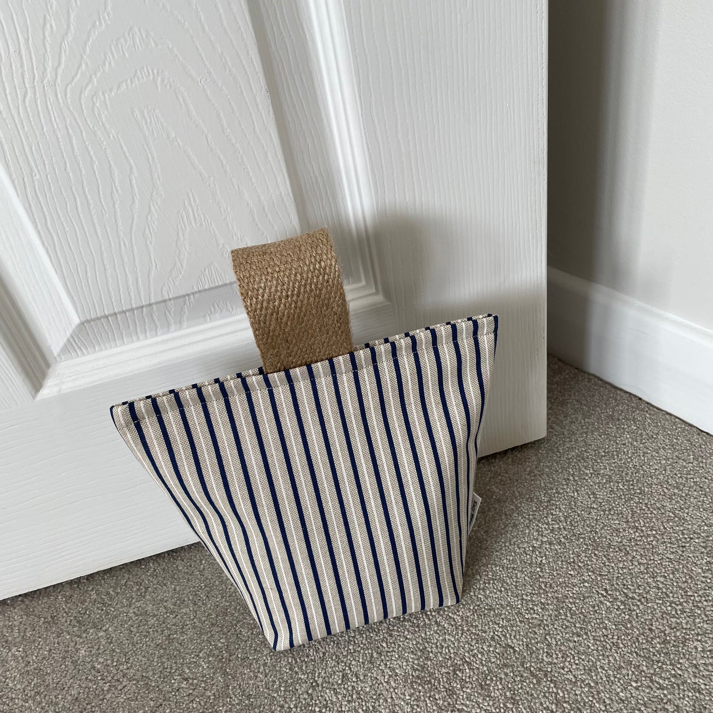 Nautical Stripe Heavy Door Stop 2 KG