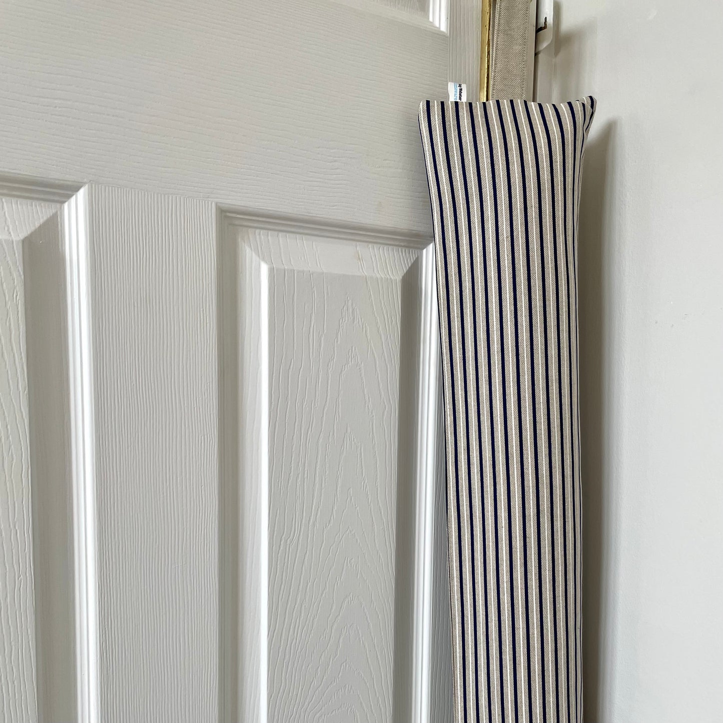 Nautical Stripe Weighted Draught Excluder