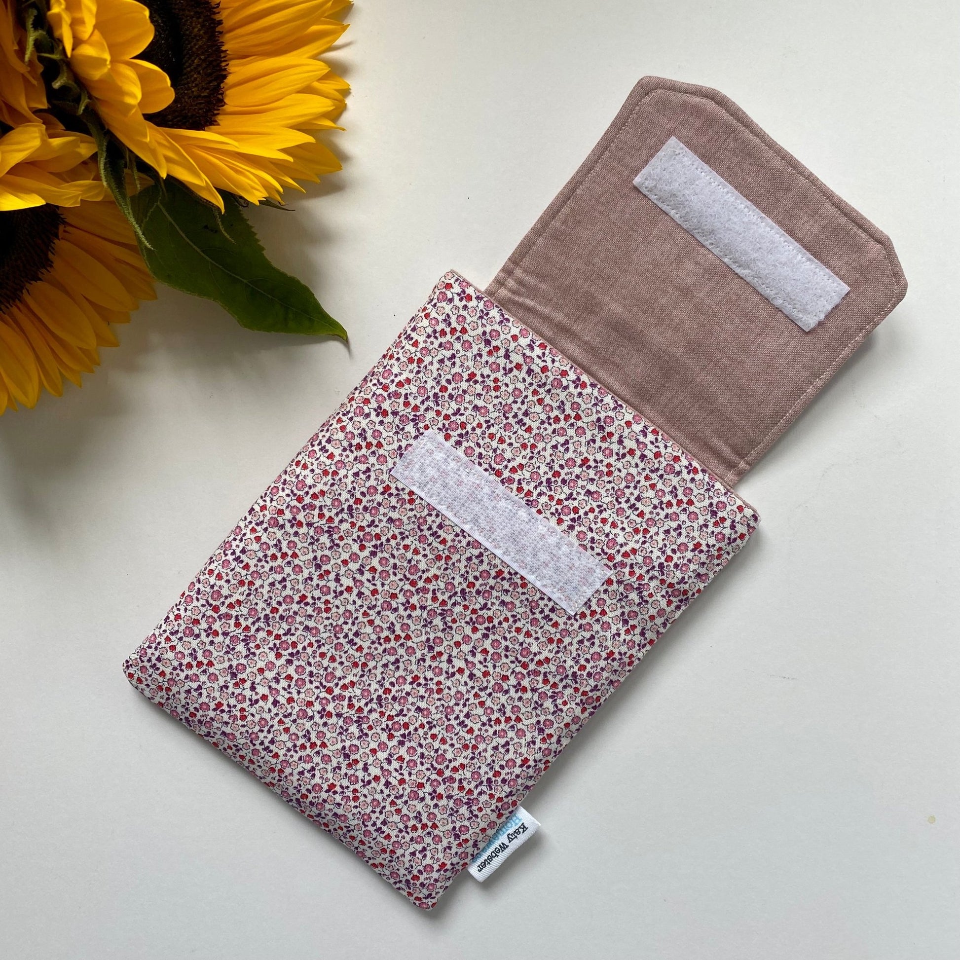 Blue Floral Kindle Paperwhite Sleeve - katywebsterhomeware