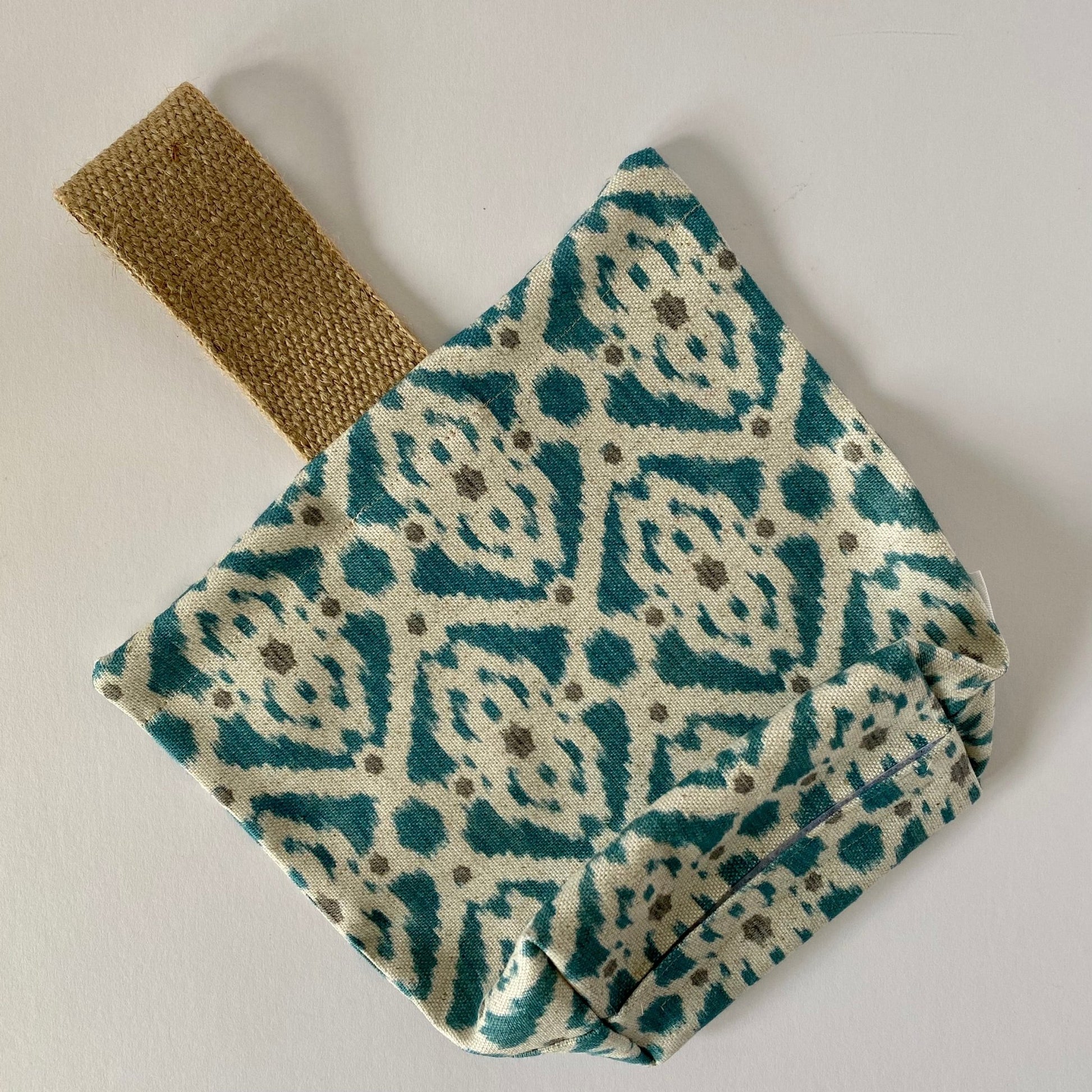 Ikat UNFILLED Fabric Door Stop - katywebsterhomeware