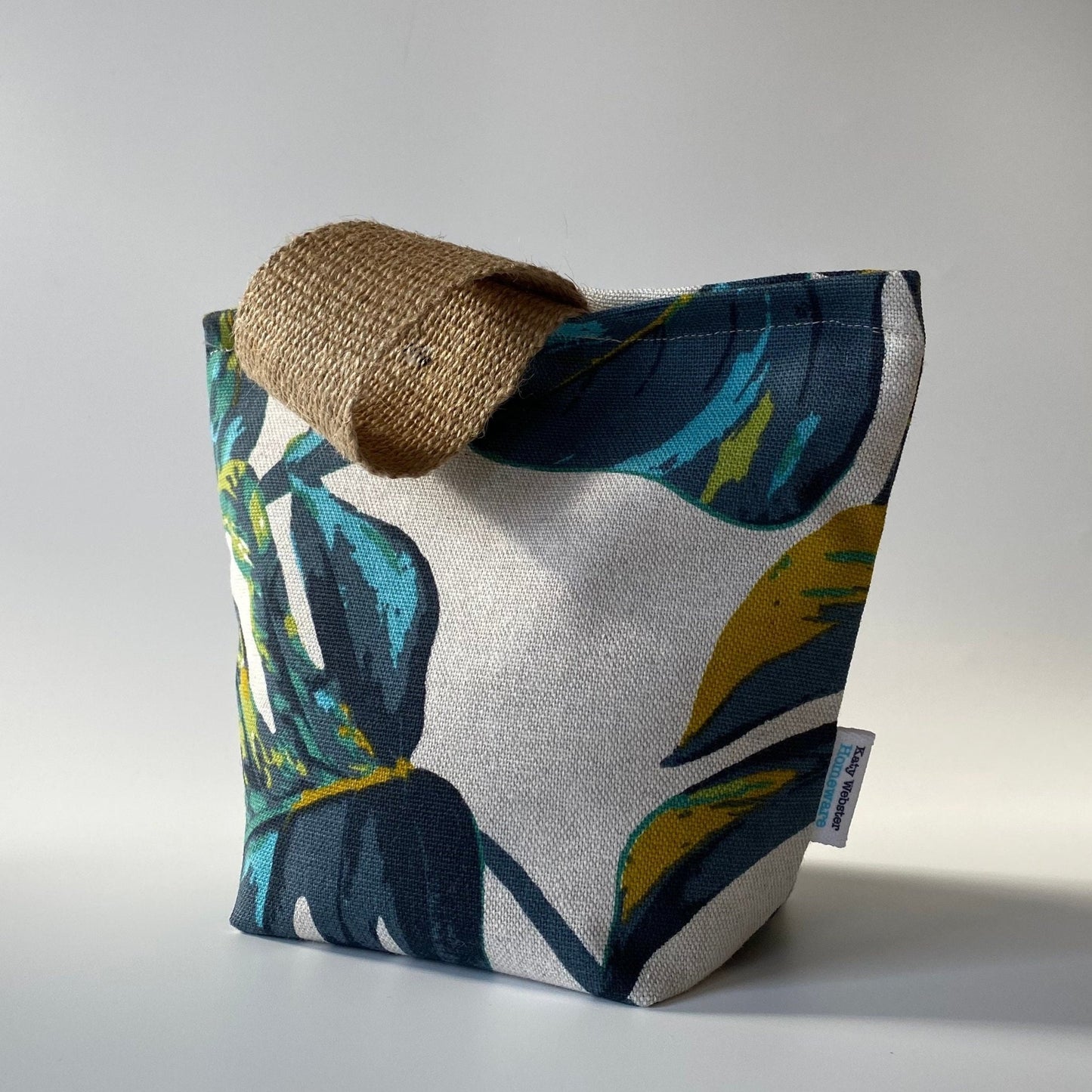 Monstera Cushion Cover, 18 x 18" - katywebsterhomeware