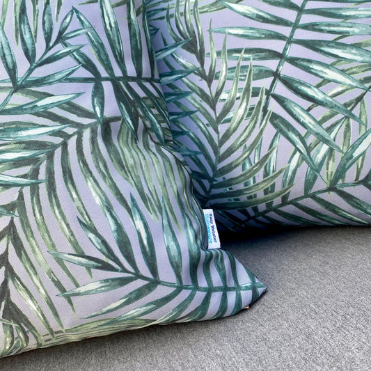 Palm Leaf Outdoor Cushion - katywebsterhomeware