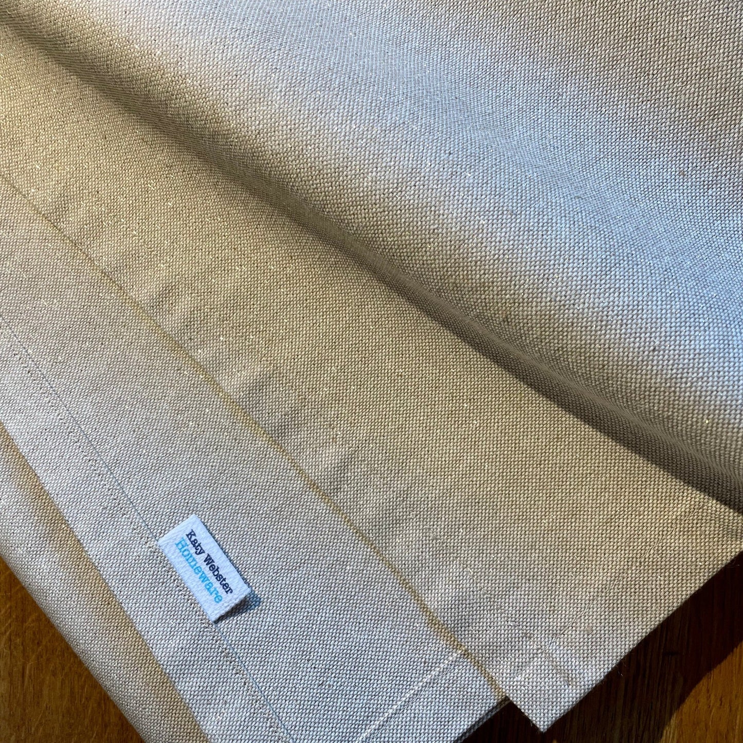 Silver Sparkly Table Runner - katywebsterhomeware