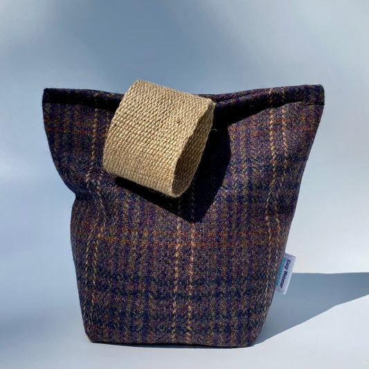 Tartan Wool Door Stop - katywebsterhomeware