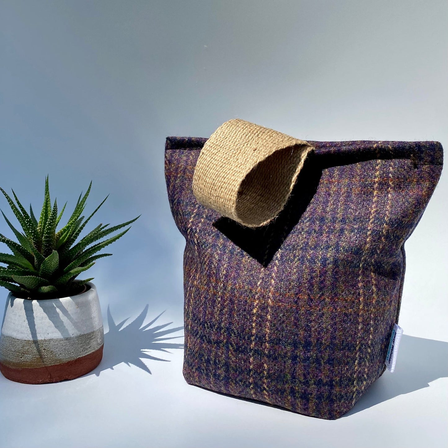 Tartan Wool Door Stop - katywebsterhomeware
