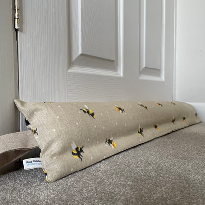 Bumble Bee Weighted Draught Excluder