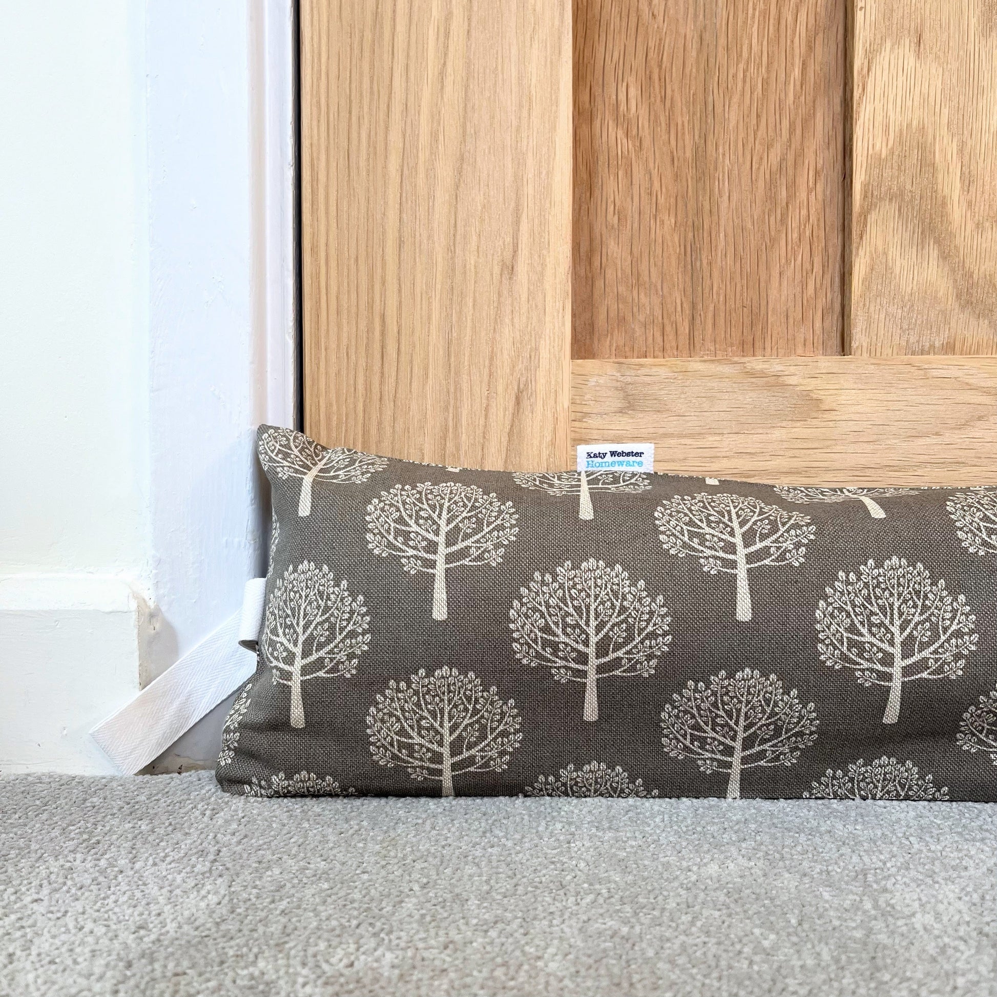 Dove Grey Mulberry Tree Draught Excluder 
