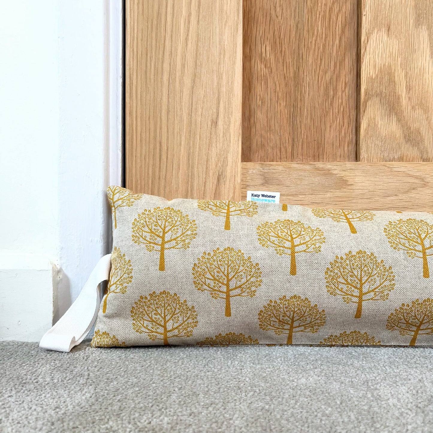 Dove Grey Mulberry Tree Draught Excluder 