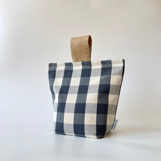 Gingham Heavy Door Stop 2 KG