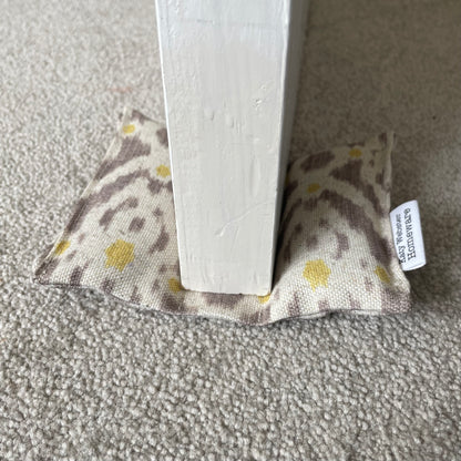 Soft Door Wedge (Taupe Ikat)