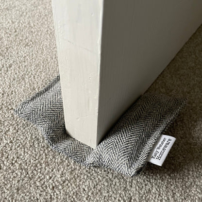 Soft Door Wedge (Grey Wool Look)