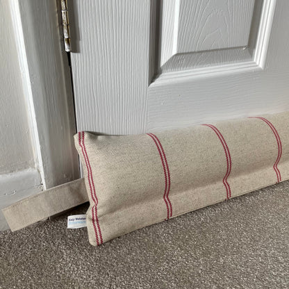 Grainsack Stripe Weighted Draught Excluder