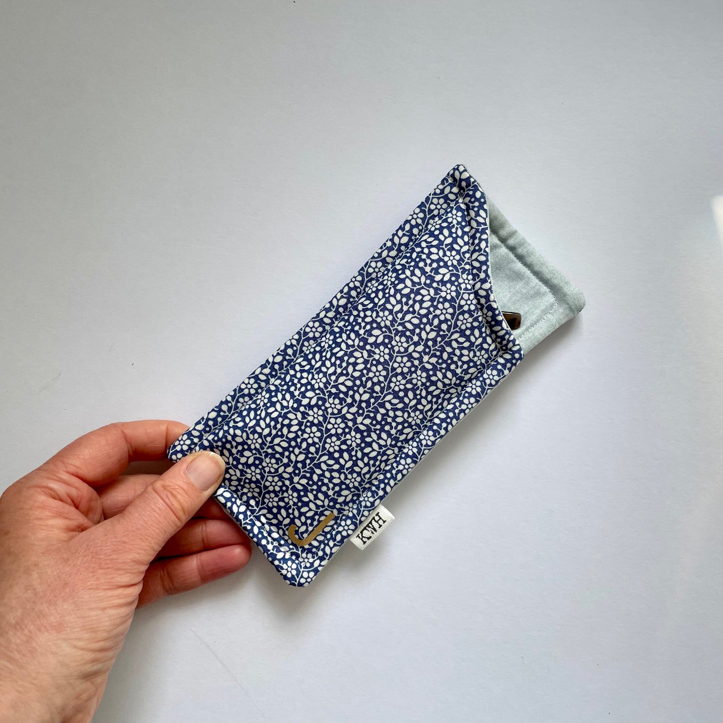 Ditsy Floral Fabric Glasses Case