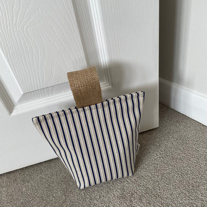 Nautical Stripe Heavy Door Stop 2 KG