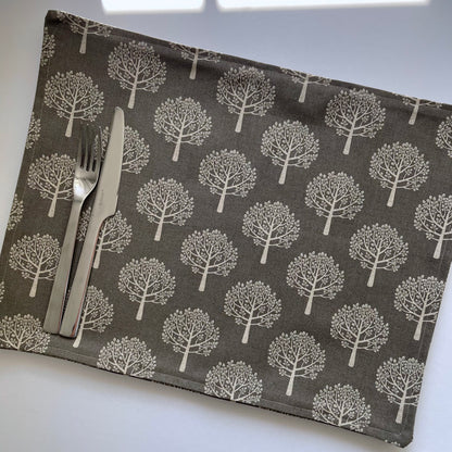 Grey Mulberry Placemats (6 Pk)
