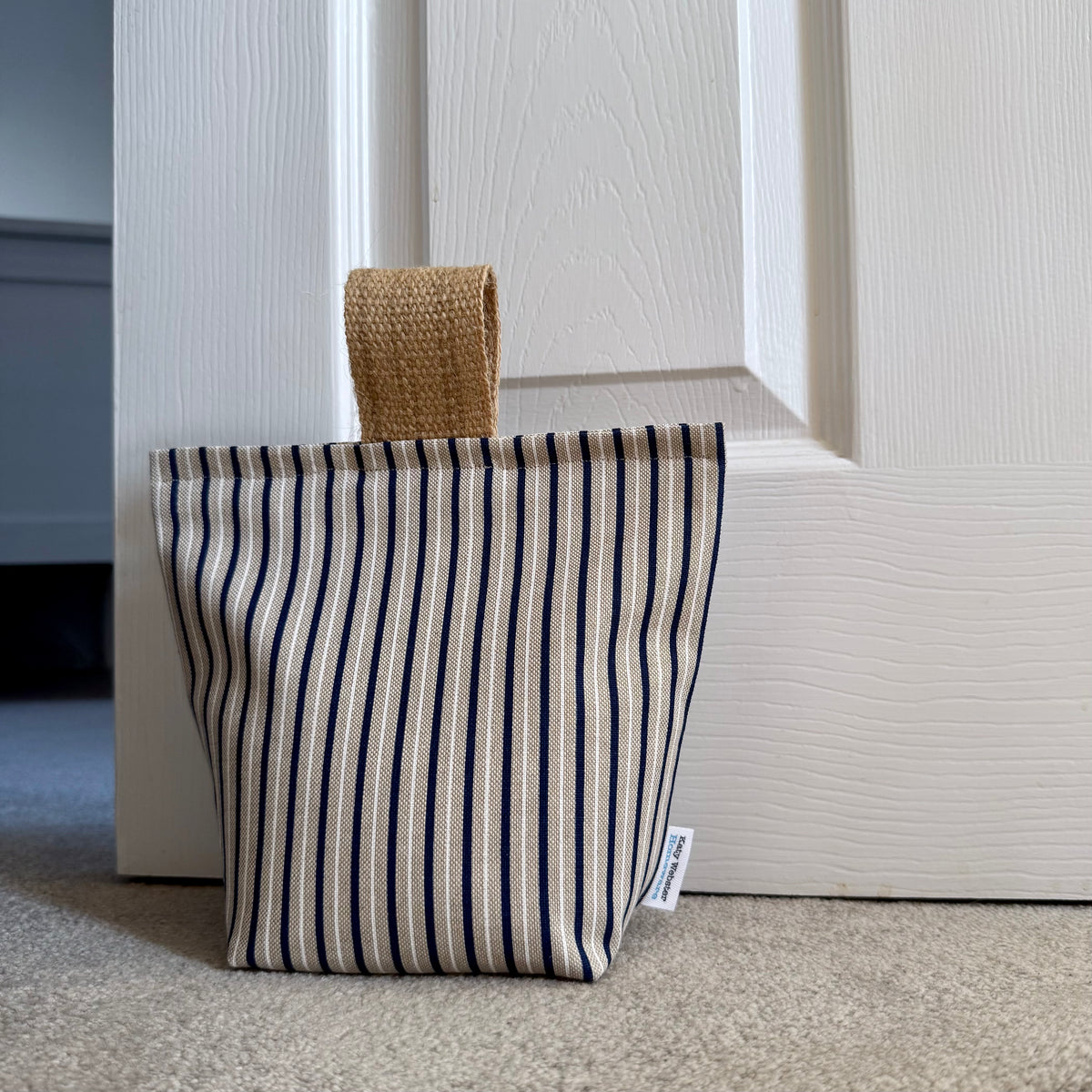 Nautical Stripe Heavy Door Stop 2 KG