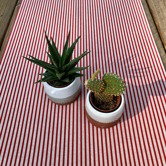 Red Stripe Table Runner