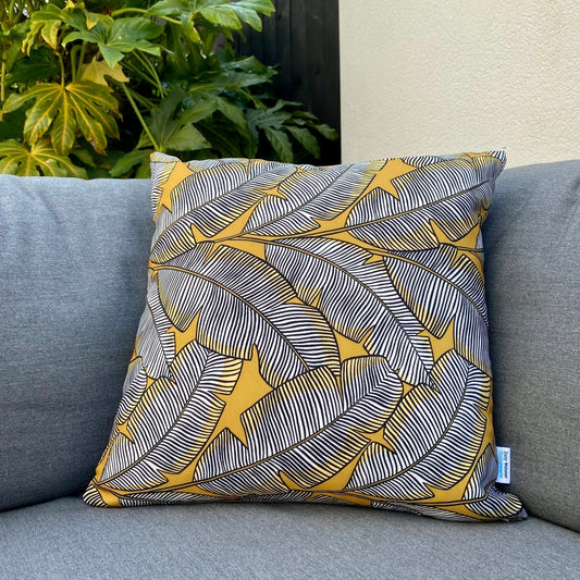 Banana Leaf Outdoor Cushion - katywebsterhomeware