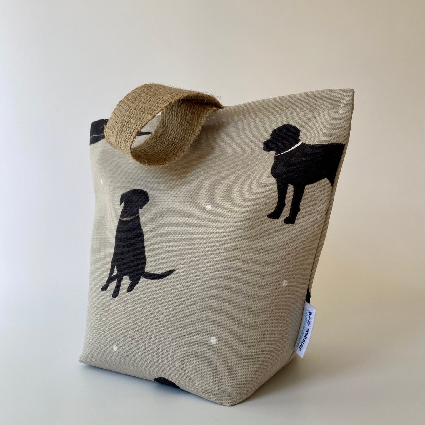 Black Lab Door Stop - katywebsterhomeware