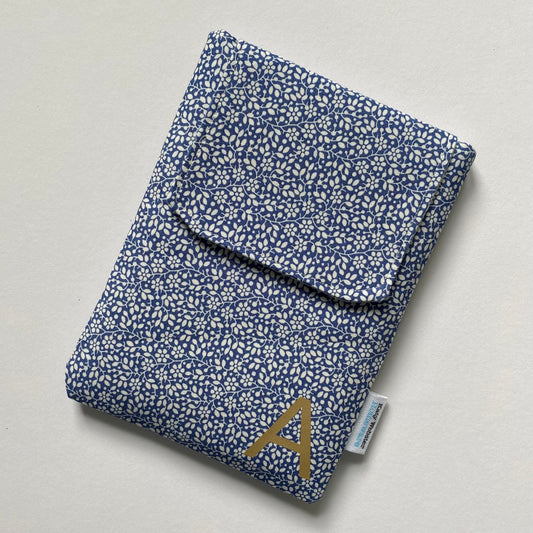 Blue Floral Kindle Paperwhite Sleeve - katywebsterhomeware