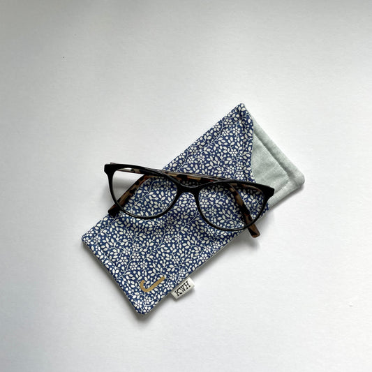 Ditsy Floral Fabric Glasses Case