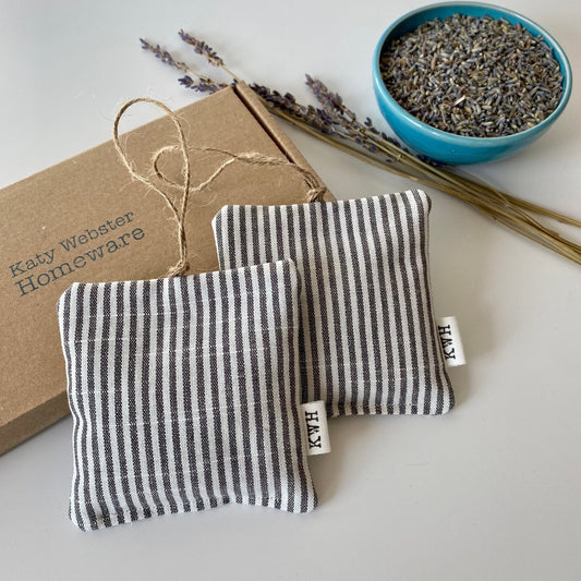 Chambray Lavender Bags in Gift Box (2 Pk) - katywebsterhomeware