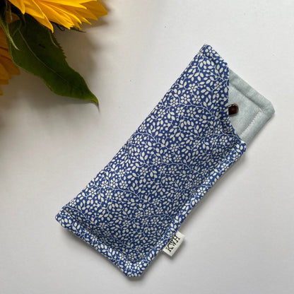 Ditsy Floral Fabric Glasses Case - katywebsterhomeware