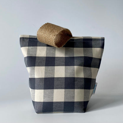 Gingham Fabric Door Stop - katywebsterhomeware