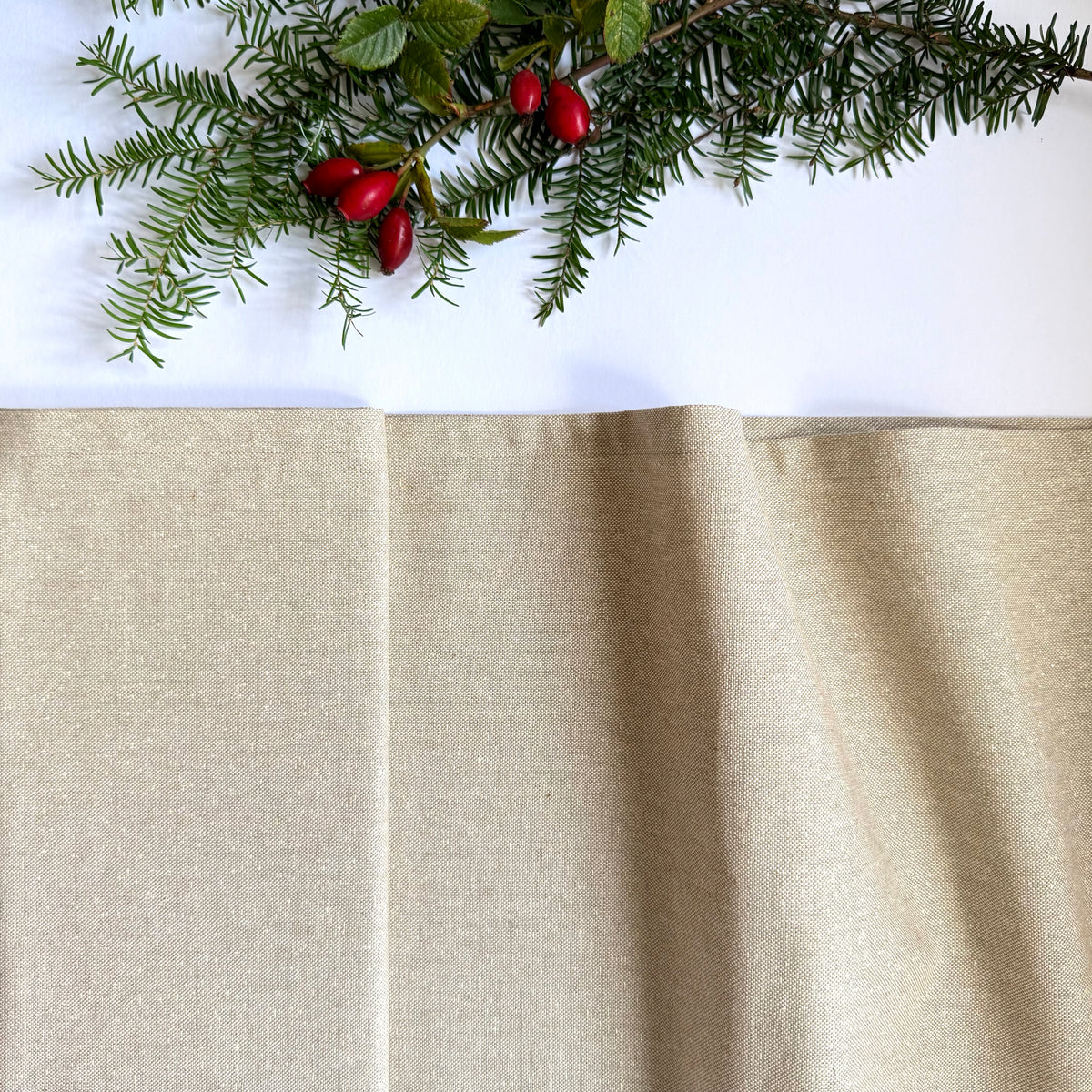 Gold Sparkle Christmas Table Runner