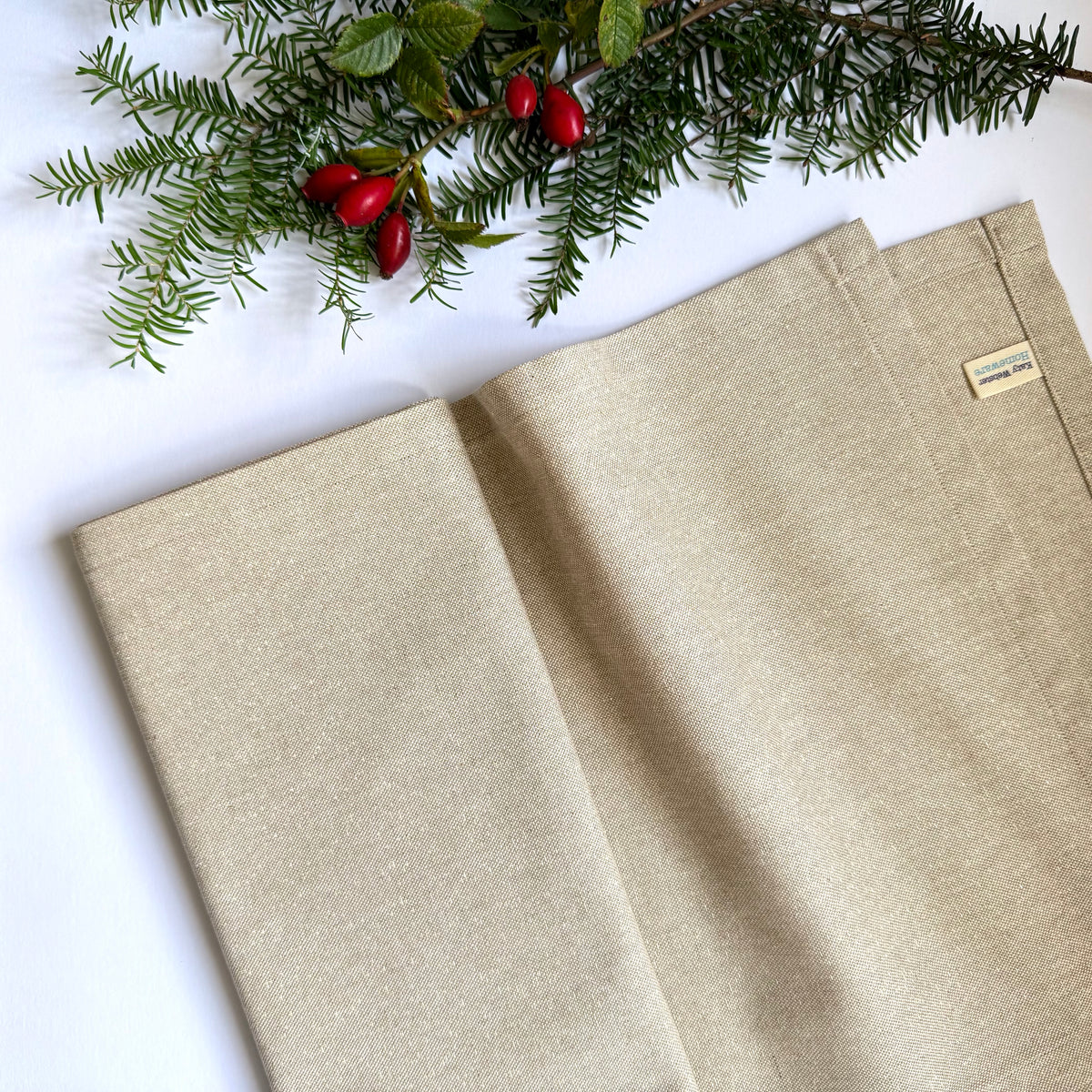 Gold Sparkle Christmas Table Runner