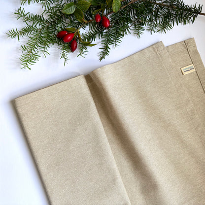 Gold Sparkle Christmas Table Runner