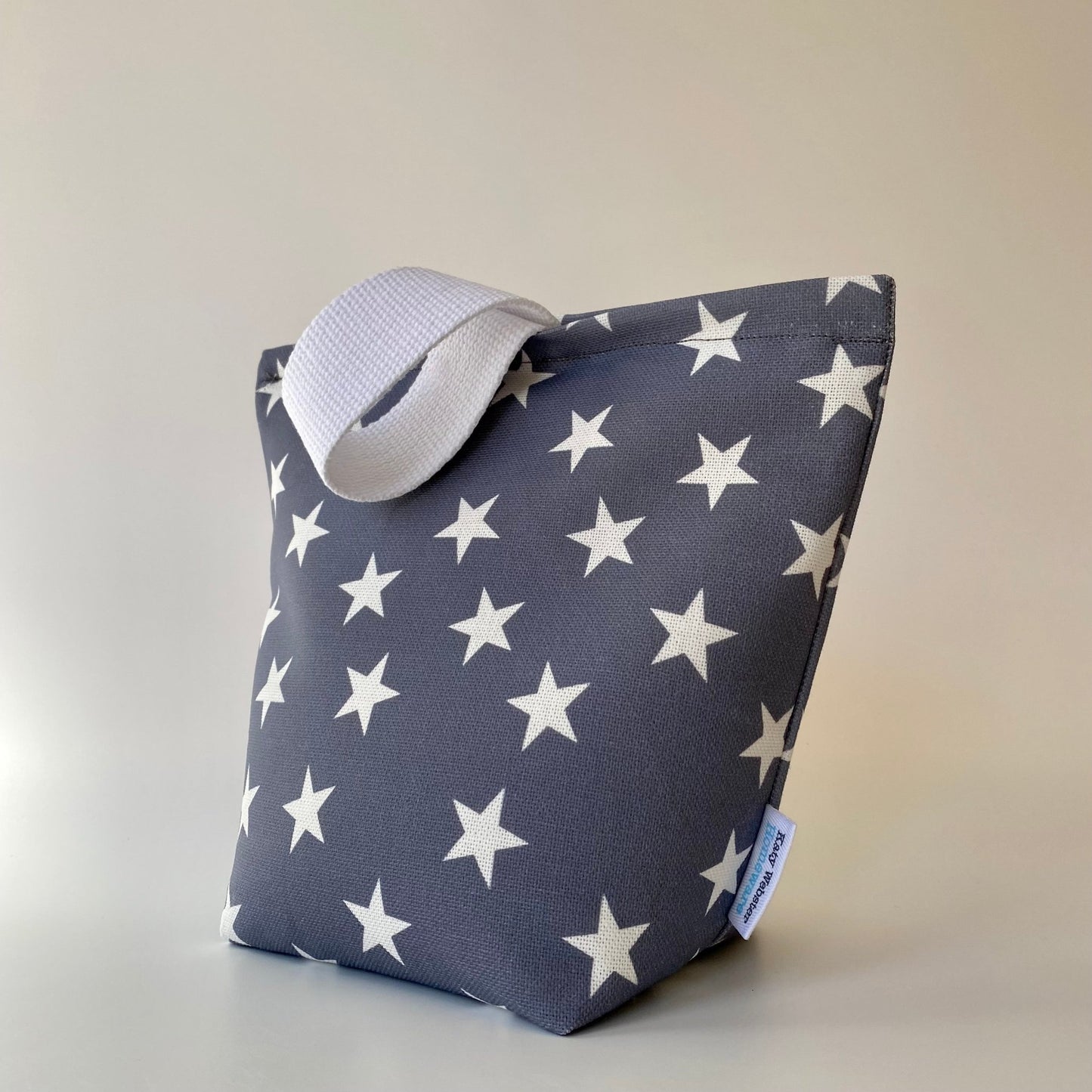 Grey Star Fabric Door Stop - katywebsterhomeware