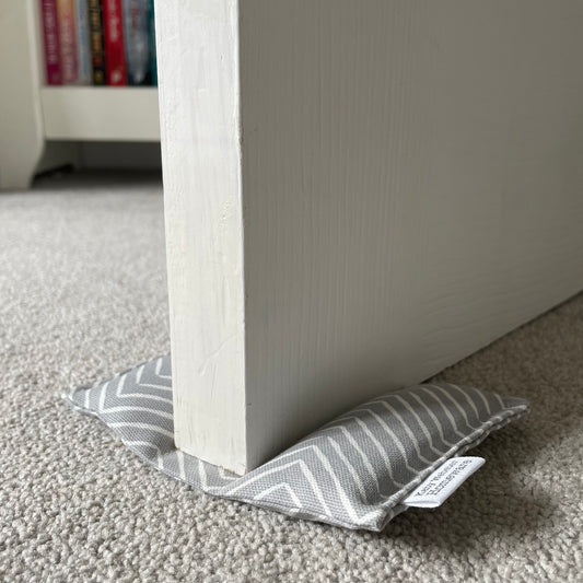 Soft Door Wedge (Grey Zig Zag)