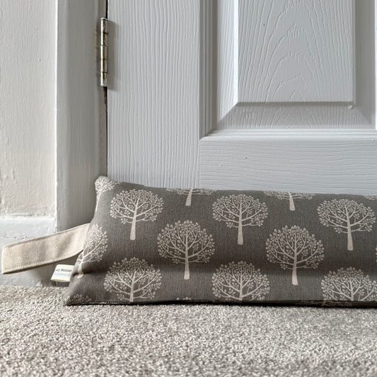 Grey Mulberry Weighted Draught Excluder