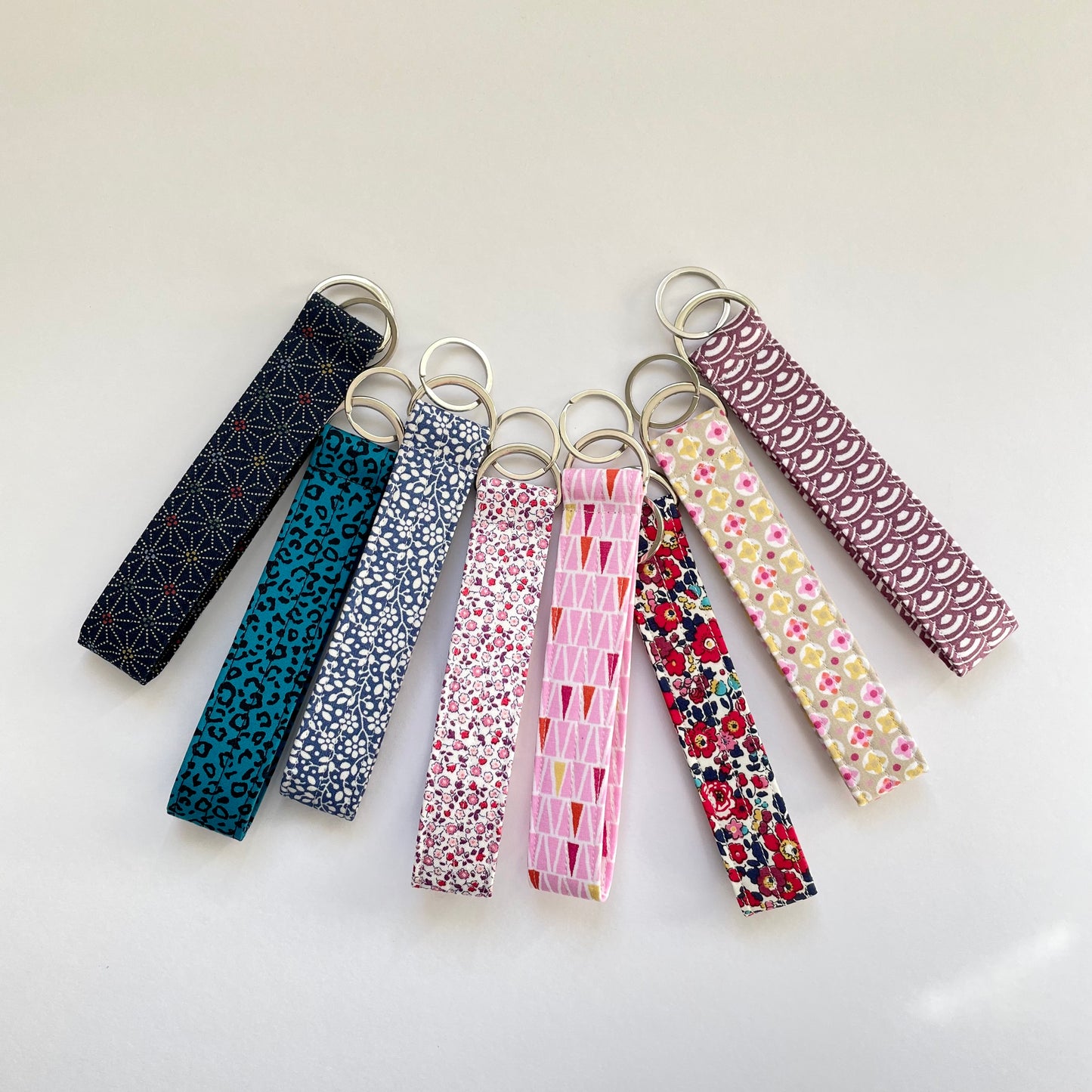 Wristlet Fabric Keyrings