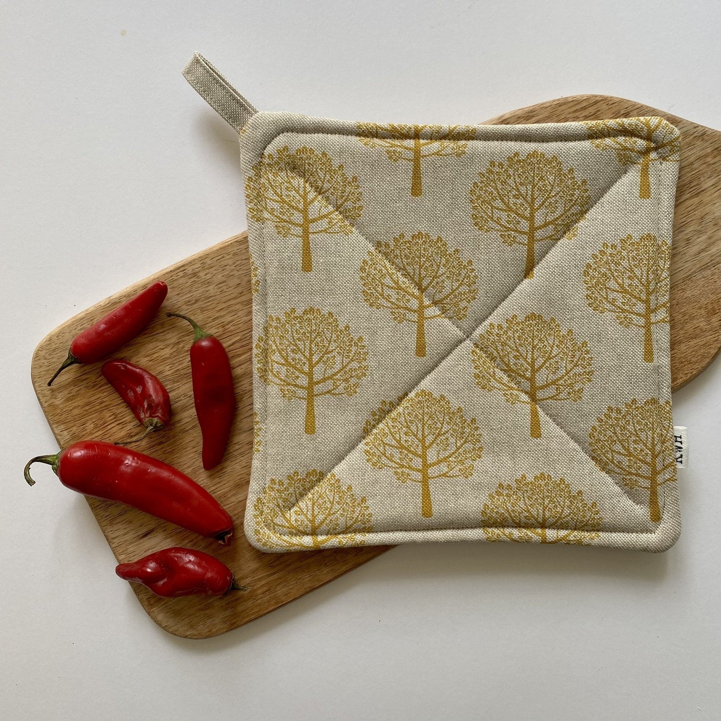 Ochre Mulberry Tree Pot Holder - katywebsterhomeware