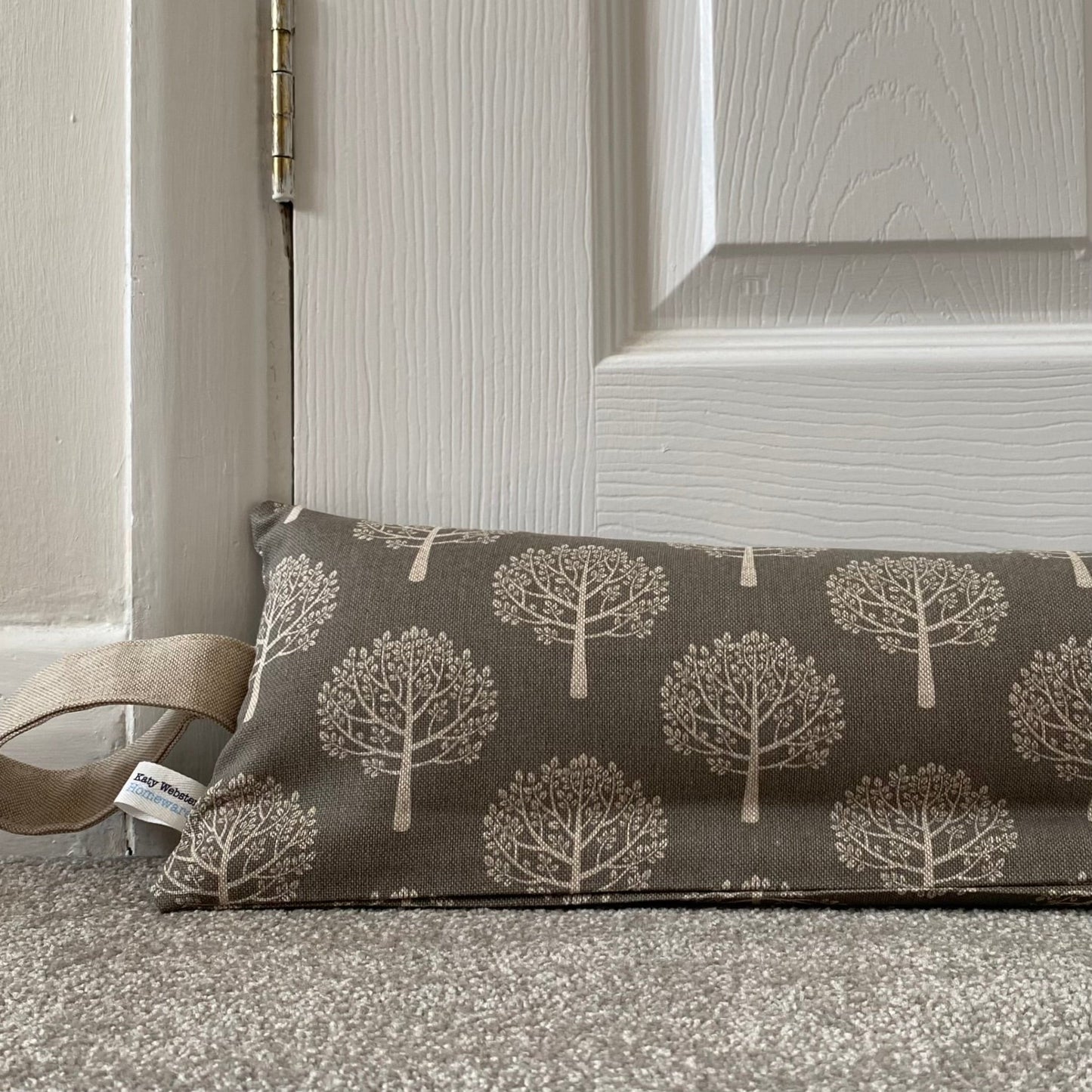 Ochre Mulberry Weighted Draught Excluder - katywebsterhomeware