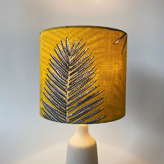 Ochre Palm Lampshade - 20 cm - 25 cm - 30 cm - 40 cm Diameter - katywebsterhomeware