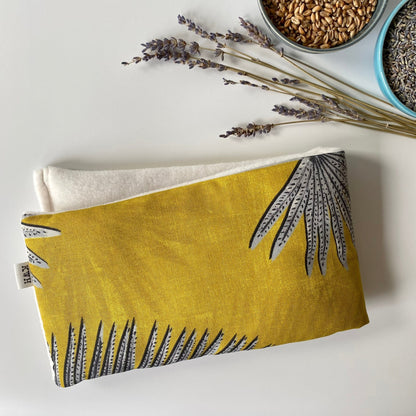 Ochre Palm Microwave Wheat Bag - katywebsterhomeware