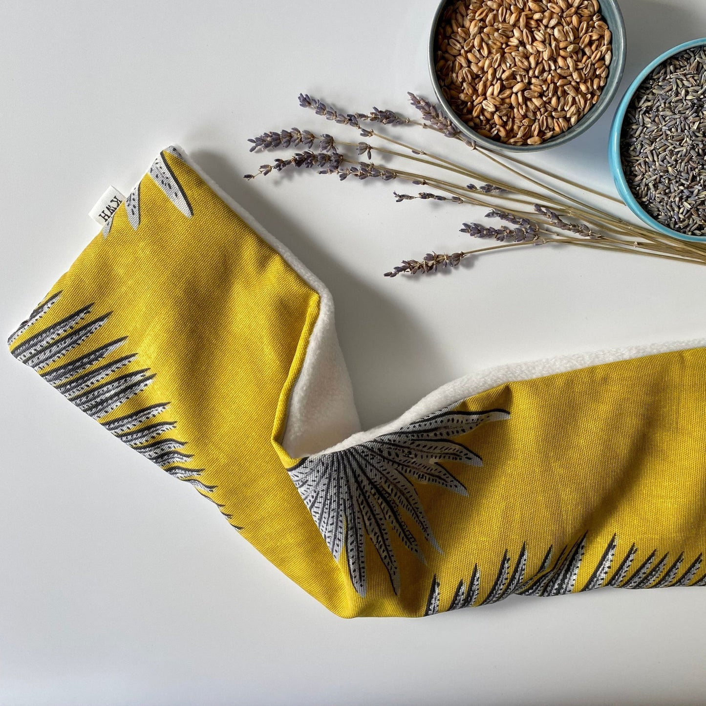 Ochre Palm Microwave Wheat Bag - katywebsterhomeware