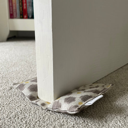 Soft Door Wedge (Taupe Ikat)