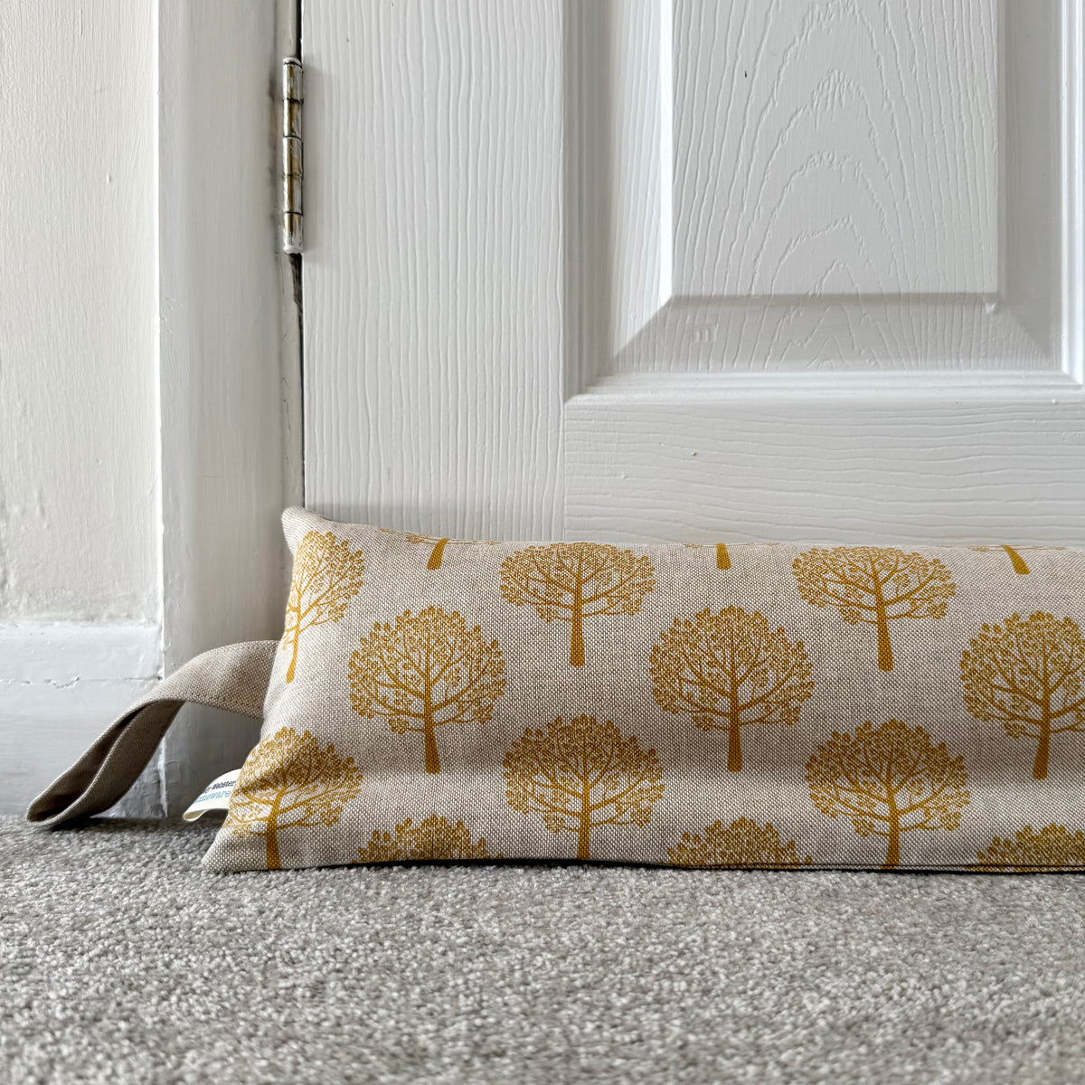 Ochre Mulberry Weighted Draught Excluder