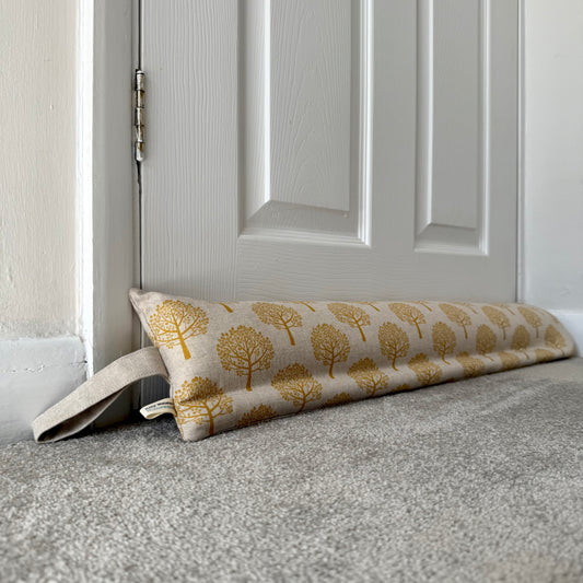 Ochre Mulberry Weighted Draught Excluder