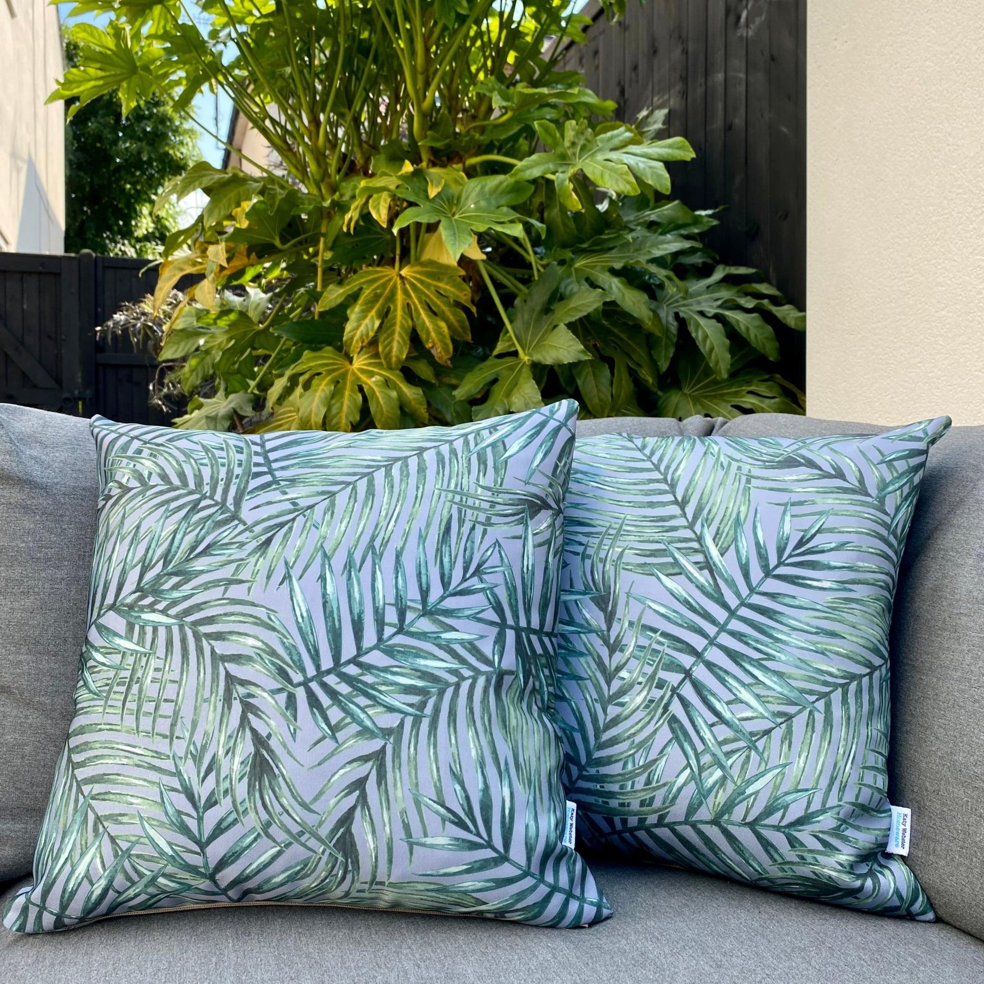 Outdoor Cushions Funky Cushion Palm Leaf Outdoor Cushion