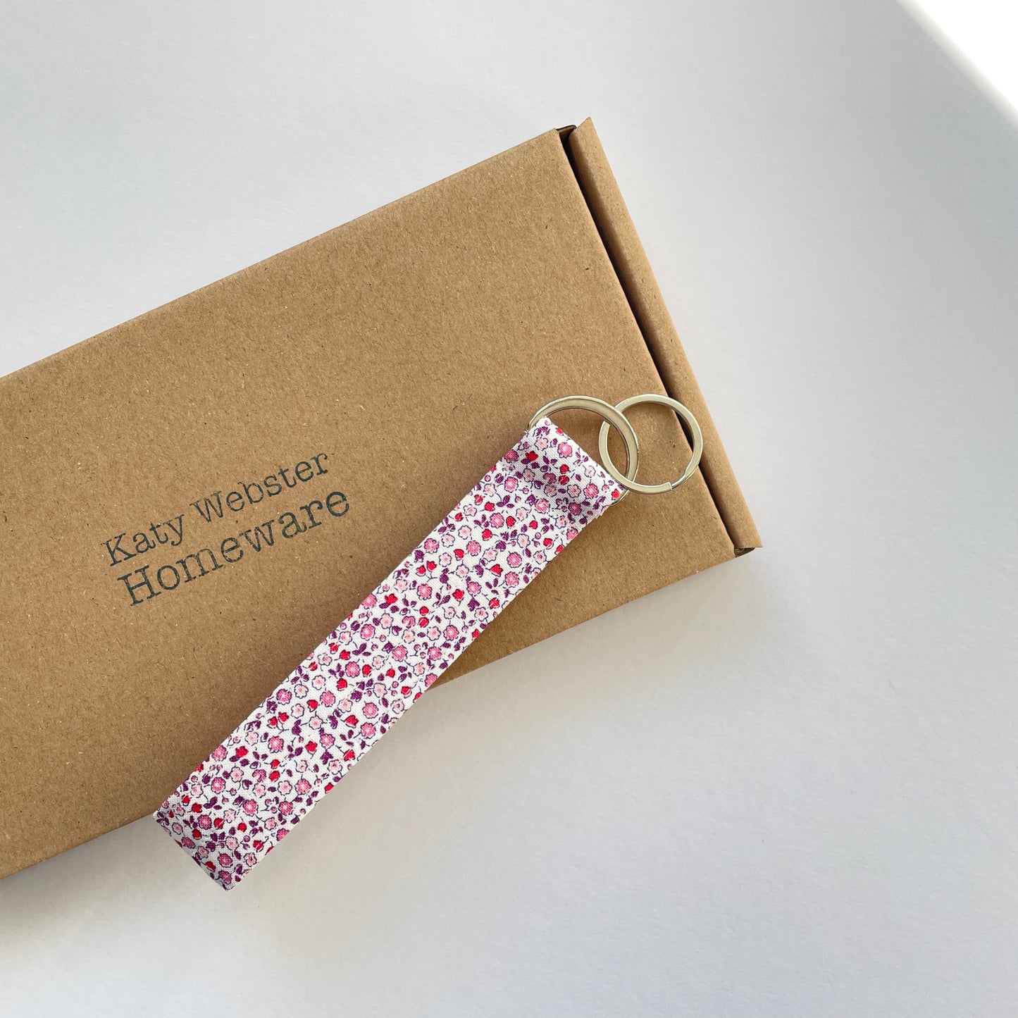 Wristlet Fabric Key Fob - Liberty Ditsy Floral