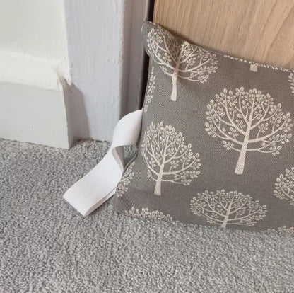 Dove Grey Mulberry Tree Draught Excluder