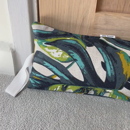 Monstera Weighted Draught Excluder
