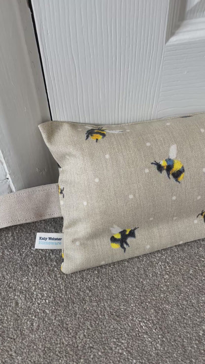 Bumble Bee Weighted Draught Excluder